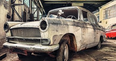 Abandoned Decayed Old Car