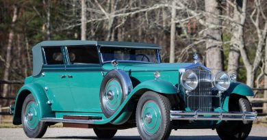 1931 Minerva Model AL “Windswept” Convertible Sedan