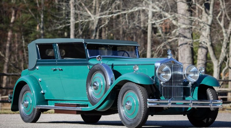 1931 Minerva Model AL “Windswept” Convertible Sedan