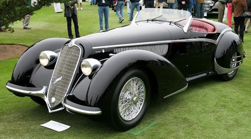 1937 Alfa Romeo 8C 2900B Corto Touring Spider