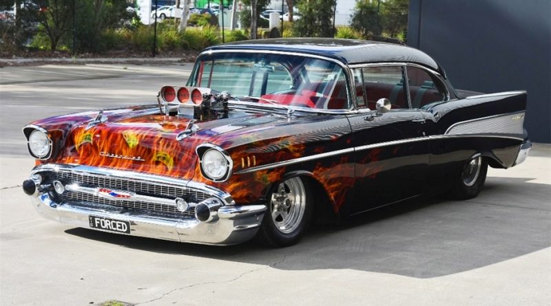 1957 Chevrolet Bel Air Pillarless