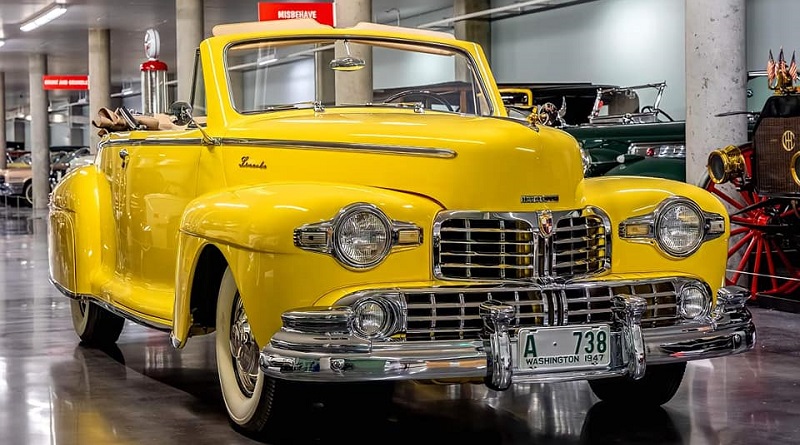 1947 Lincoln Model 76H 2-Door Convertible Coupe V12