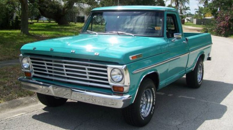 1968 Ford F-100 Short Bed Pickup Truck
