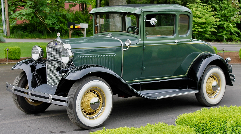 1930 Ford Model A Deluxe Coupe
